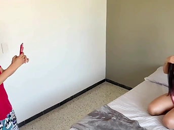 Zacymaddy's steamy step-step-sister tricked me into a xxx multiracial hook-up with her fat melons & cock-squeezing bootie