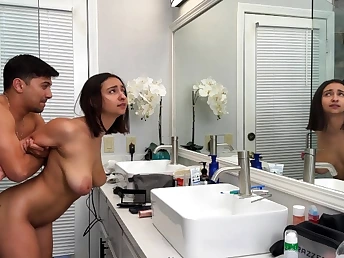 Observe Hailey Rose & Max Fills go horny as they use my step-sista for a warm reality-fashion shag sesh