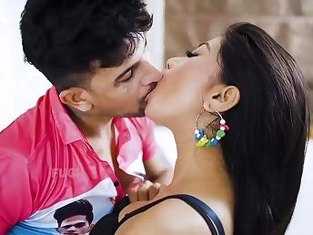 Cherry Gal's first-ever time naked-nailed with her bf in Indian Desi Village