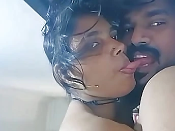 Desi landlord plumbs college girl with immense knob in public for money