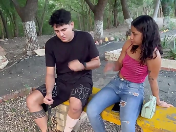 Watch Jose Moncada pay rent with his tight Indian pussy in hot anal action with Saray Florez