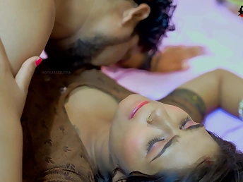 Stance sister gets a hard spur wean away from Indian Desi make obsolete while fellow-countryman watches in HD