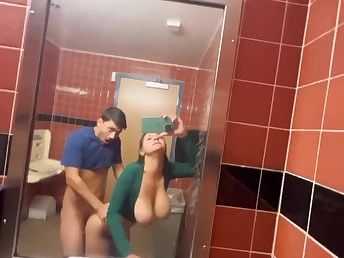 Observe Hailey Rose get her tight pussy pounded in public & take a creampie in her pussy