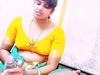 Warm COUGAR in saree gets screwed stiff by house guard while conforming Indian maid