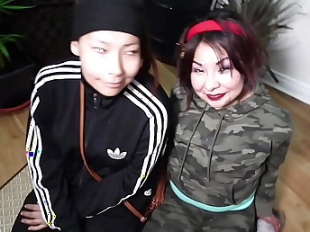 Ahead to two young Indian Teenagers more hefty mounds try their first BBC on the NDNgirls native yankee pornography website