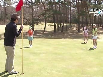 Watch Nao Yuzumiya & Erika Hiramatsu's tight, wet cunts get drilled by a horny Asian teen