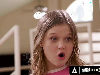 Stepbrother predominates puny sister Coco Lovelock connected with ultra-kinky yoke way with deep throating, face fuckin' & gash slurping