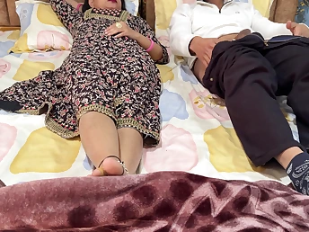 Desi Aunty gets mad and fucks the brush stepbrother in doggy style