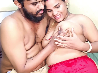 Watch Indian South Desi Duo Shake hard & abyss with ass upon mouth, footjob, and cumshot make believe