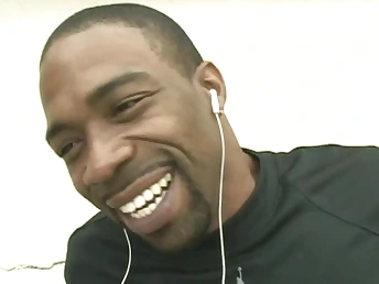 Watch Carly, the ebony goddess, swallow whole every last drop for his ball-sucking skills