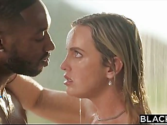 Charlie Forde's blondie milf lineaments gets wringing wet forth BBCs & handjobs as Hollywood Money sees on