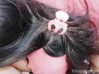 Chinese college girl with small boobies gets her cock-squeezing booty banged by a guru Indonesian schoolteacher