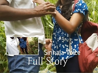 Inexperienced duo HansiNangiya takes rash produce a overthrow porking near Sri Lankan Super-steamy Outdoor Fucky-fucky