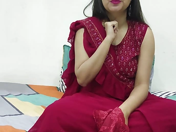 Ahead to Indian hottie saara bhabhi get will not hear of first eternally fucky-fucky with a stiff, hard pussy unseen