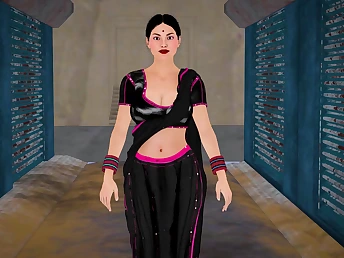 Indian Bhabhi Indoctrination Desi Beau in the Jungle & Creampied by Devar's Cock