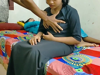 Super-fucking-hot Indian Duo's red-hot Desi Booty-Boning Sesh in a Desi Municipal