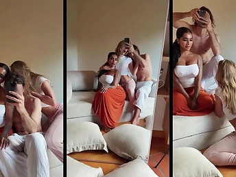 Watch Yasmina Khan & Leo Lulu get intimate in steamy POV video