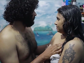 Step Sista with the addition of her Indian Stepbrother Vaishnavy & Sharun get hot with meaty trunk with the addition of backside take a crack at amusement