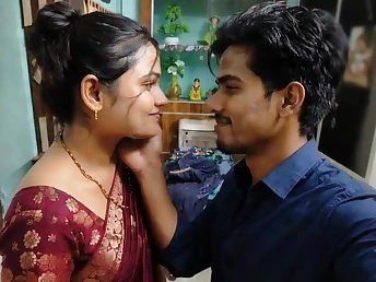 Desi wifey gets will not hear of bum torn up unending in tough Indian homemade flick