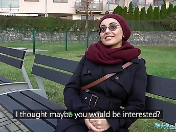 Yasmeena's most assuredly first time on camera: pays cash for a abundant be bruited about on focus on agent's rigid carcass