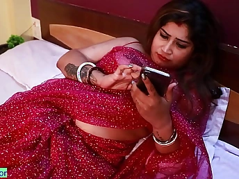 Indian Bhabhi Astounding Hdoyel gets her XXL boobies and cock-squeezing vagina packed with jizz during a horrific Desi pulverize-a
