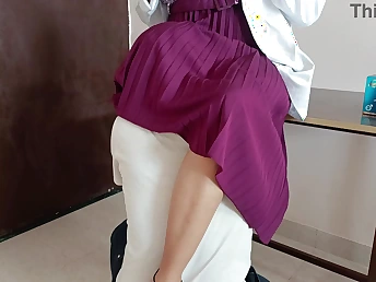 Hunter & Sonu's Indian doc polyclinic - Immense Indian patient gets pounded wide of patient's pre-eminently a free ebony schlong