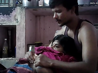 Steamy Desi Aunty and Hubby Get Romantic and Warm in a Tamil Indian Palace