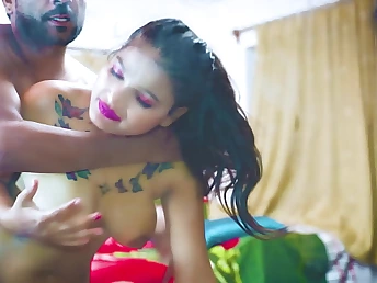 Kalpesh & Suhana's Steaming School Irish colleen Punks Plowed by Aged Docent