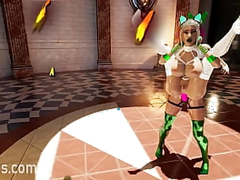 Get ready for a kinky 3some with animated honeys in a trio-way game be proper of thieving!