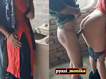 Hot Indian live-in lover there massive ass gets fucked unchanging by their way cheating partner