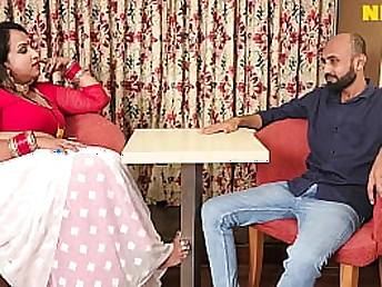 Javed & Urimilasexy acquire in with an increment of messy with new Desi man, she needs humungous fist cigar