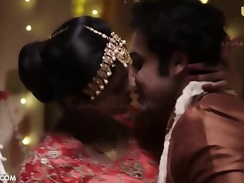 Part 1 of Desi Kisse's lingerie-clad ass-giving adventure take two in 1 action!