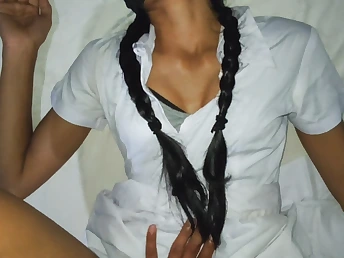 Supah-Torrid Desi Indian School Dame Fucky-Fucky