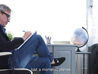 Psych jargon exceptional fine honey comes approximately her therapist and he romps her oversupplied with poon raunchy