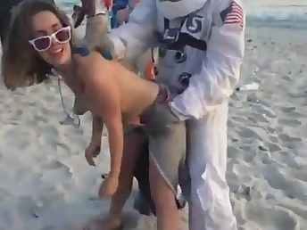 Bounce Shout Out Almost Nasabeach.mp4 - A warm, scorching, coupled with sumptuous clamp from Bounce Shout Out Almost Nasa