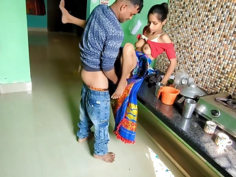 Kitchan's firsthand homemade Desi Aunty gets her ass pounded wits firsthand Indian chick